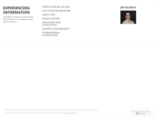 Tablet Screenshot of experiencinginformation.com
